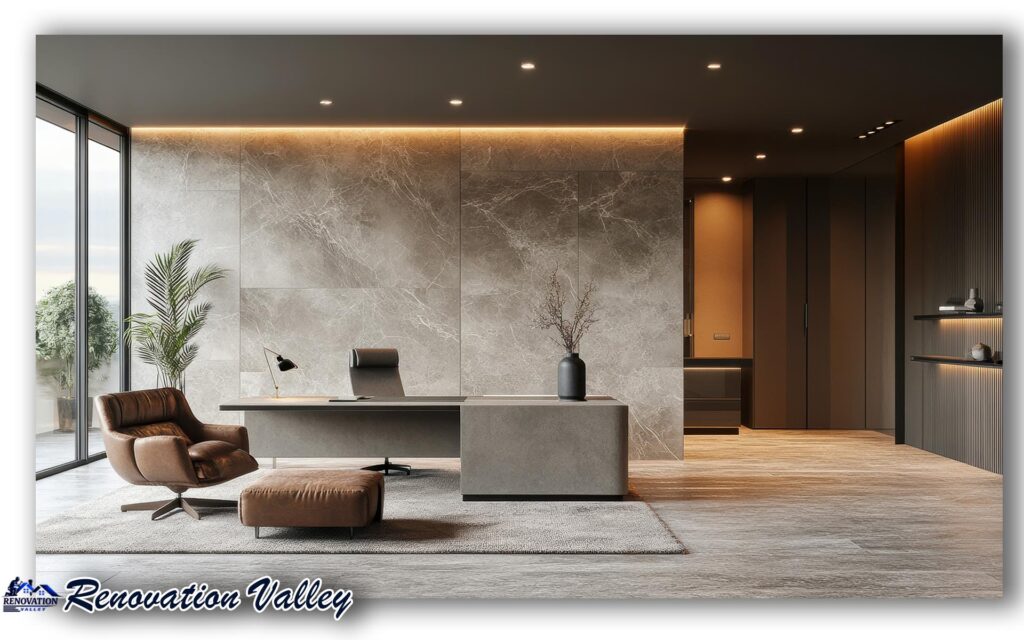 Interior design concept for a modern home space