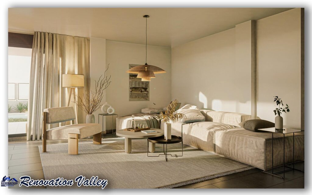 Modern interior design for a stylish living room