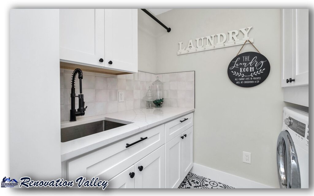 custom laundry design and renovation