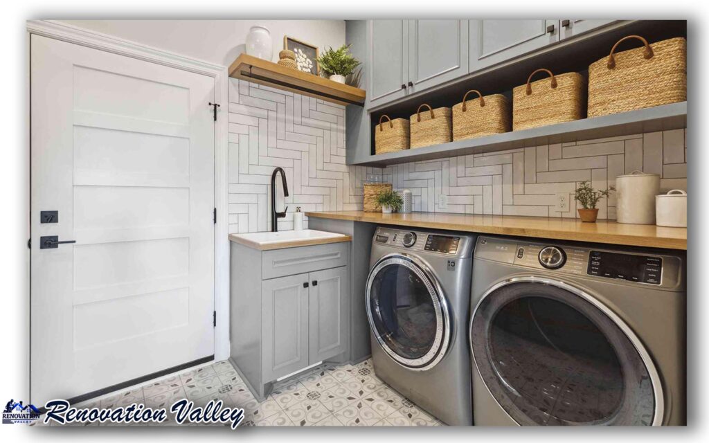 modern laundry renovation Canberra